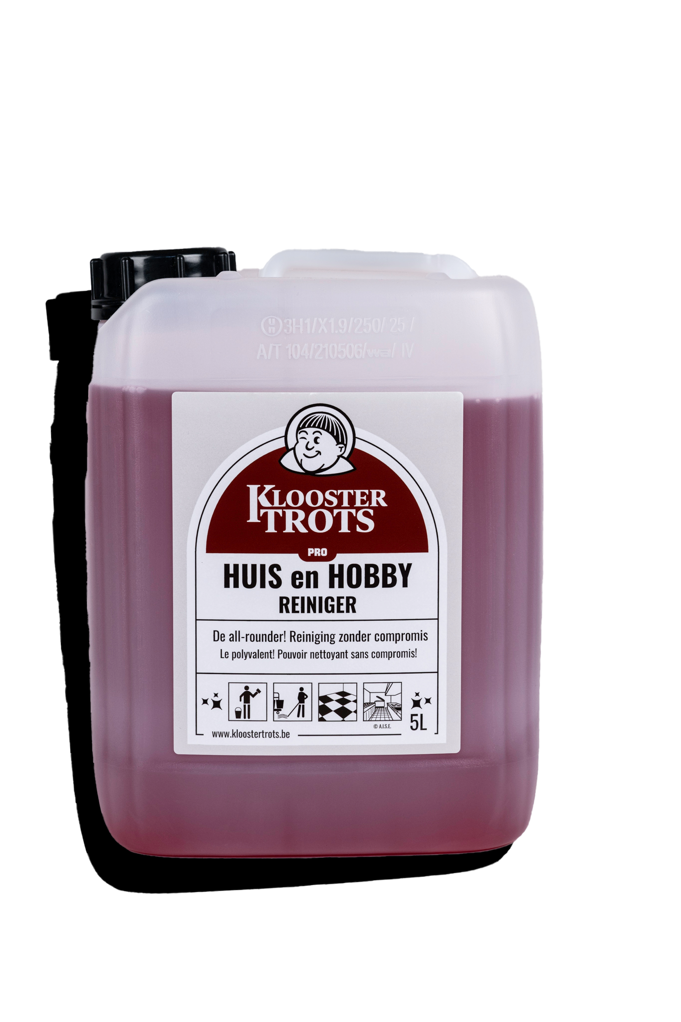 5 liter fles vHuis & Hobby reiniger voor allround reiniging