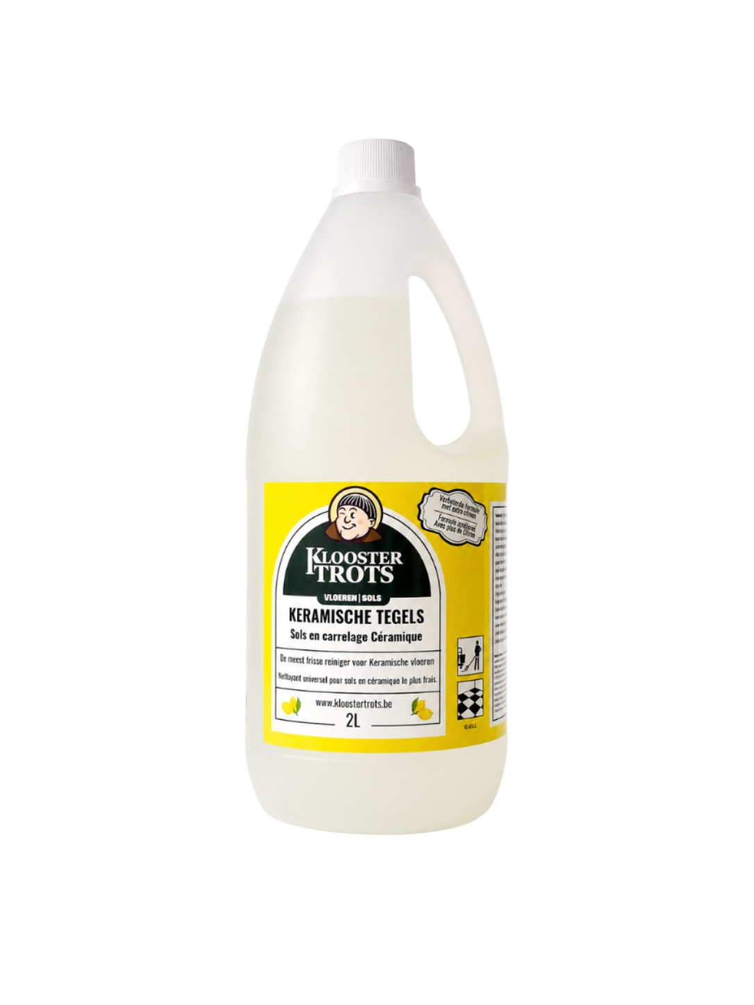 Kloostertrots Keramische tegelreiniger 2 Liter