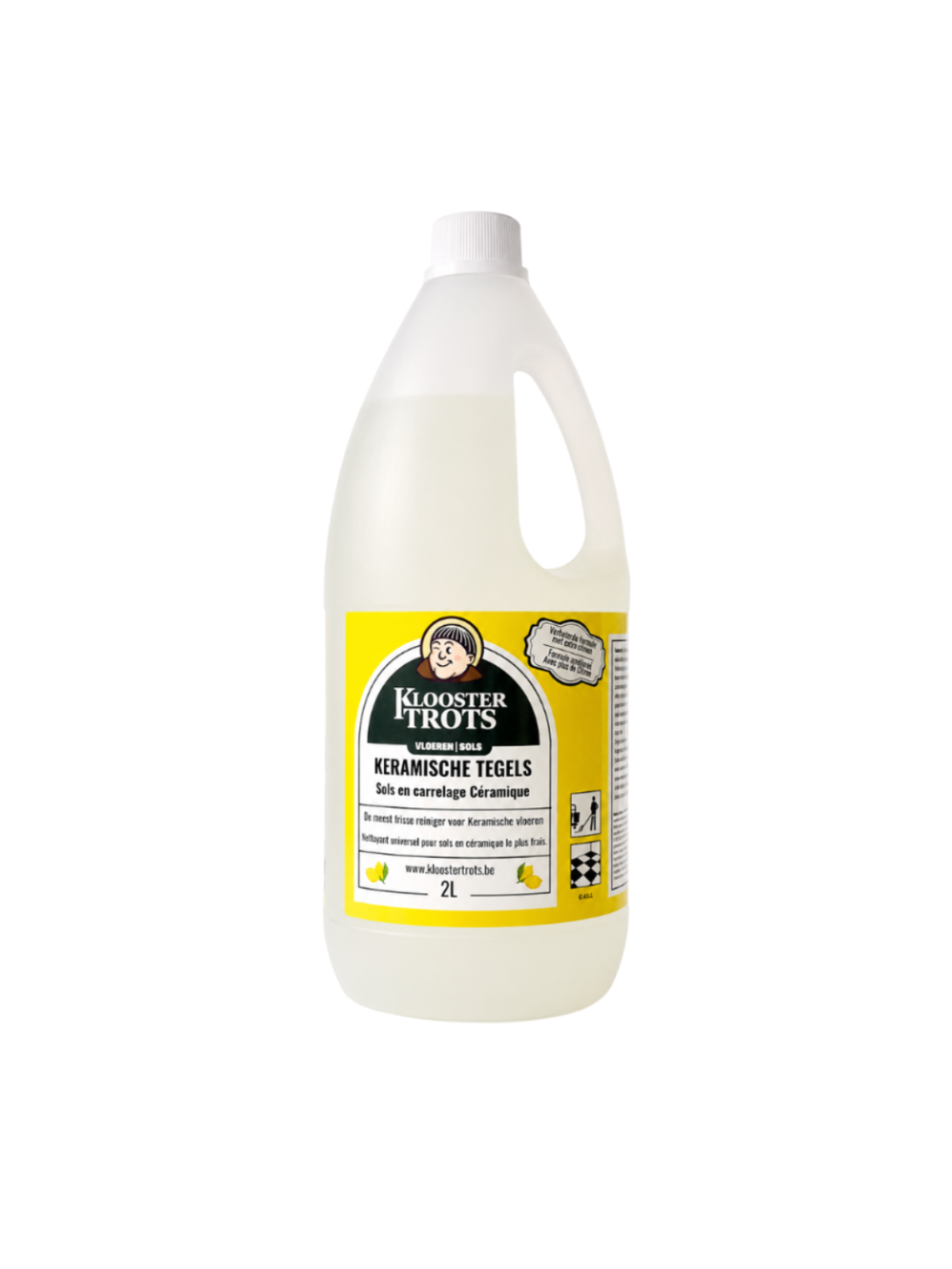 Kloostertrots Keramische tegelreiniger 2 Liter