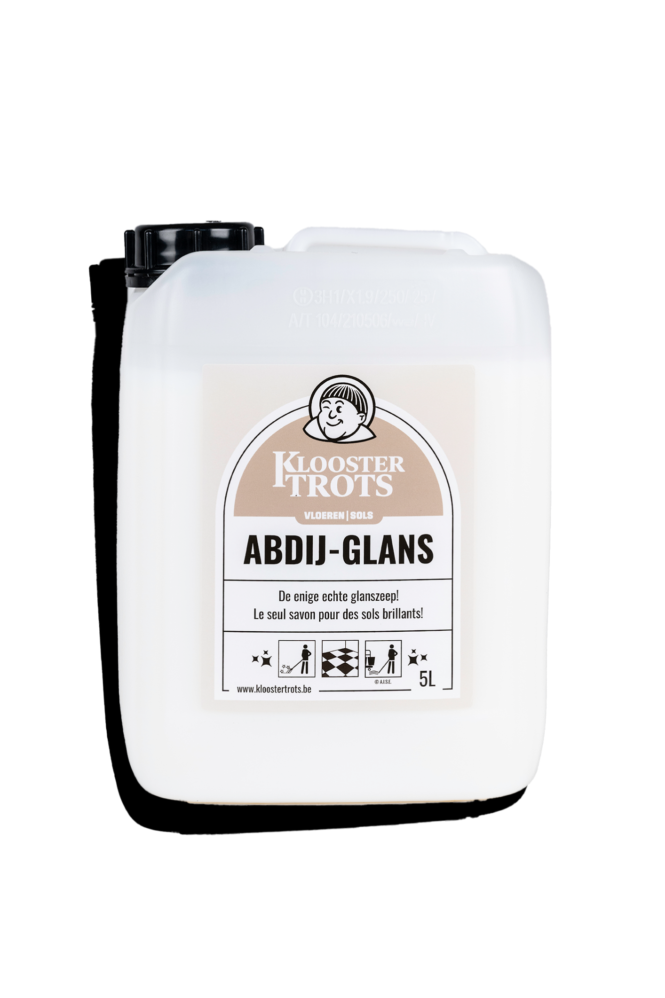 Jerrycan 5 Liter Abdij glans vloerzeep van kloostertrots