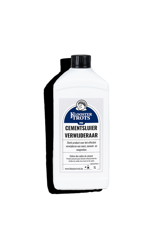 Cementsluierverwijderaar Professioneel in fles van 1 Liter