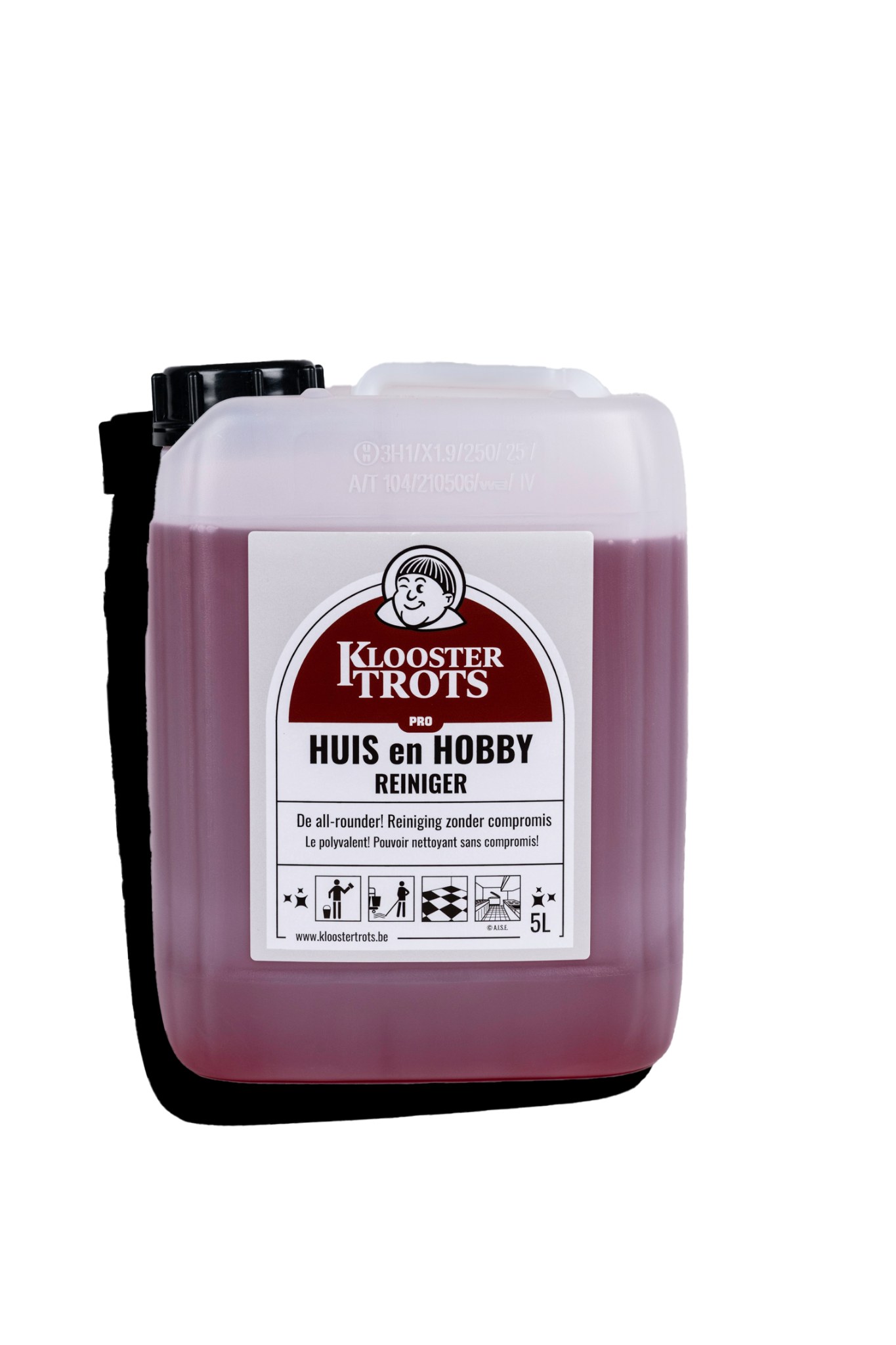 Kloostertrots Pro Huis en Hobby reiniger voor reinigen zonder compromis