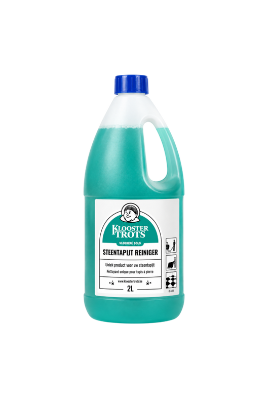 Steentapijt reiniger 2 Liter - voor alle steentapijt & grindvloer